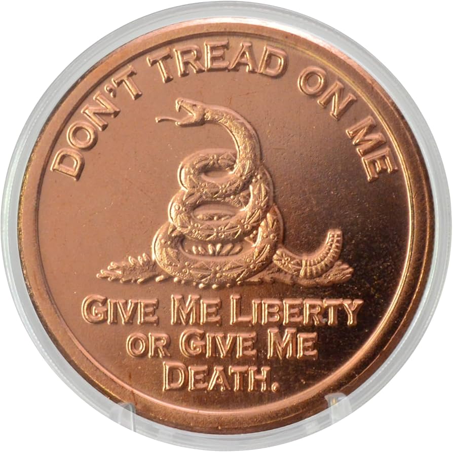 Amazon.com: Don't Tread On Me Give Me Liberty Or Give Me Death