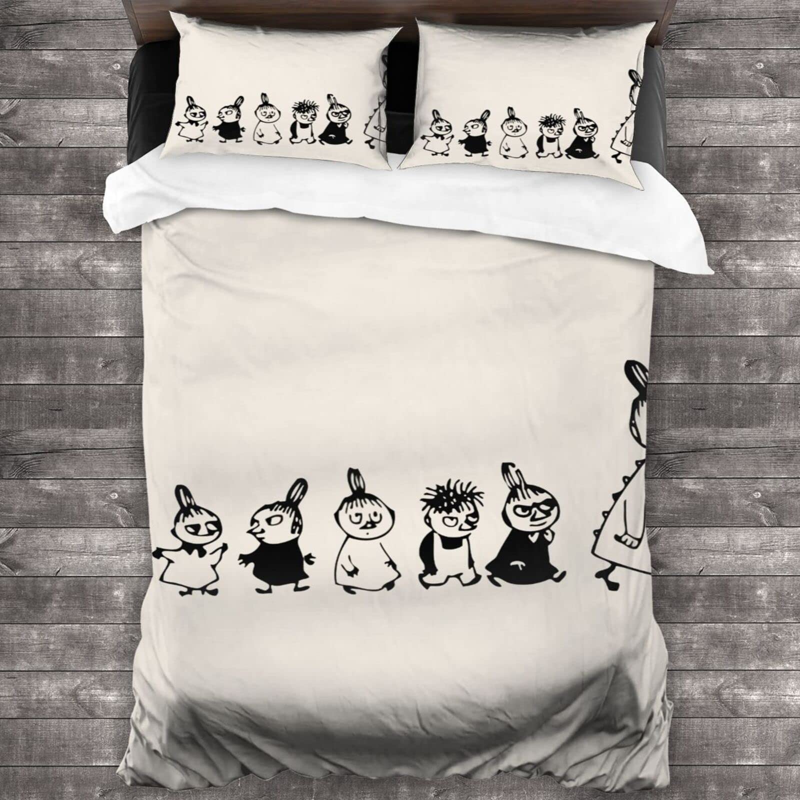 Amazon｜ムーミン 布団カバー 3点セット シングル 寝具カバーセット