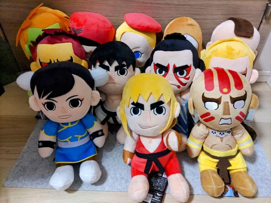 Amazon.co.jp: ストリートファイターII スト2 ラウンドワン ぬいぐるみ