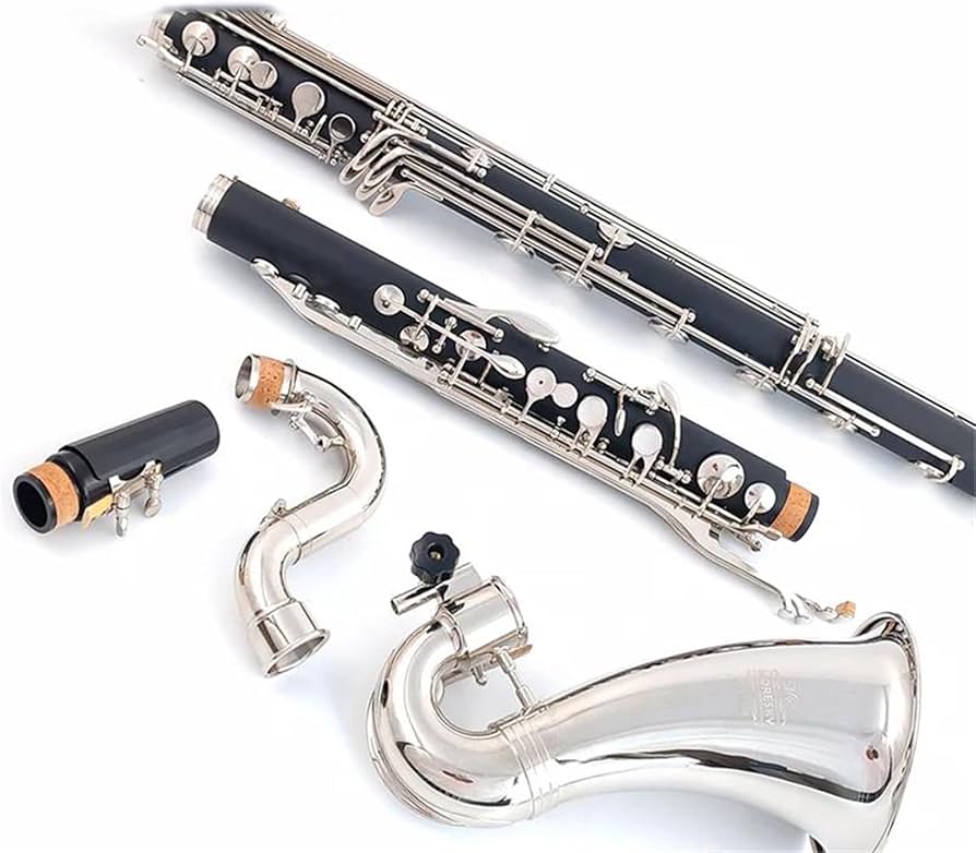 Amazon | Lowc バスクラリネット プロフェッショナル ベークライト楽器