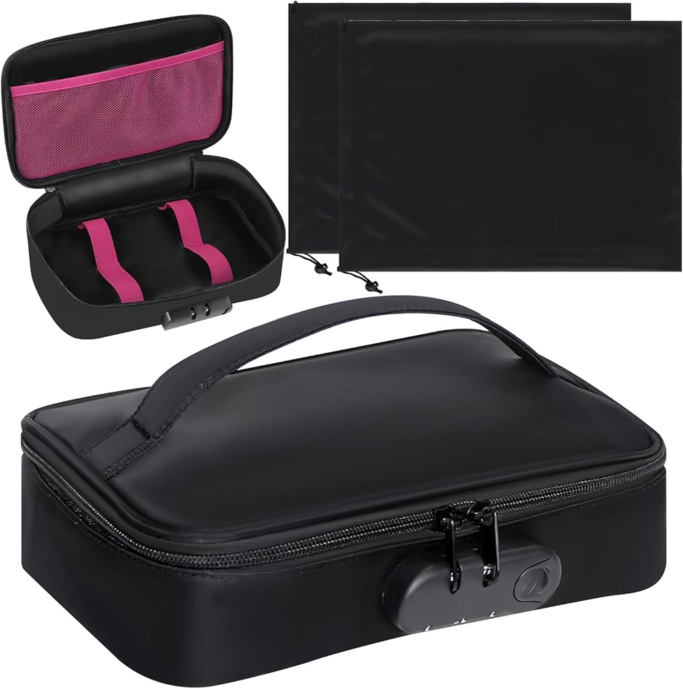 Amazon.com: AIHSUMC Discreet Lockable Toy Storage Bag, Locking