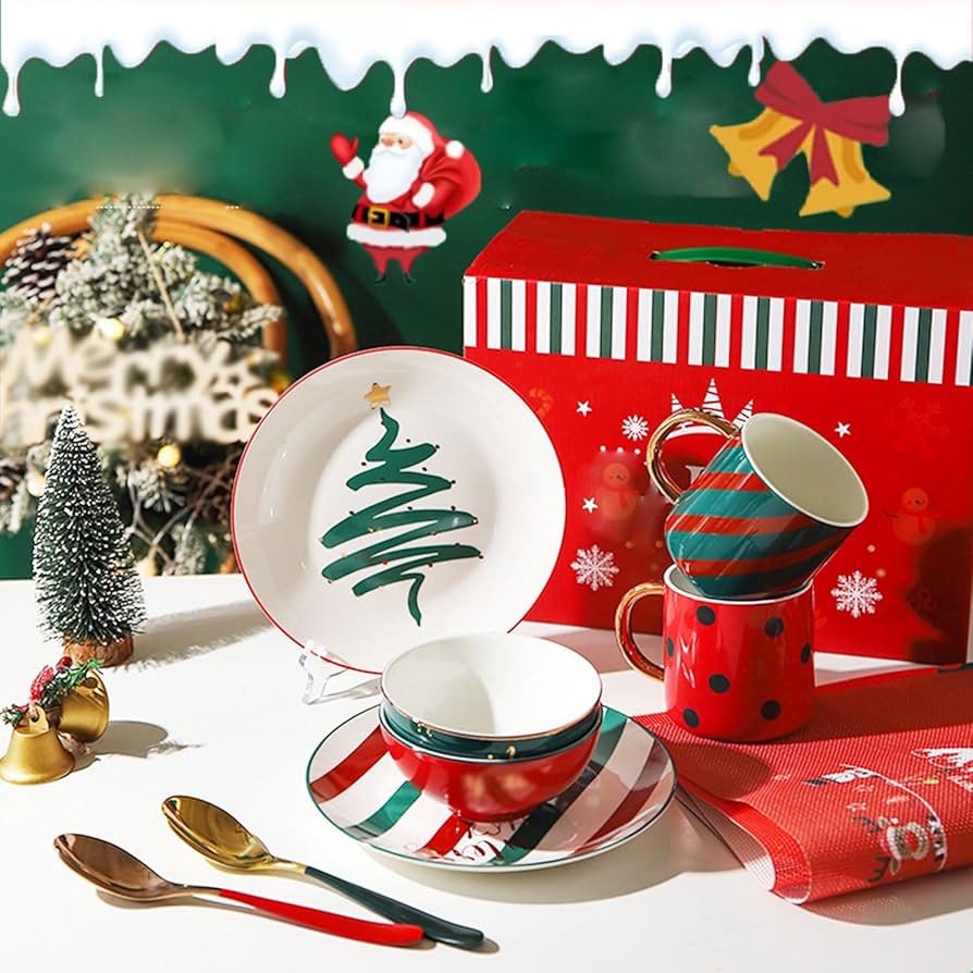 Amazon.co.jp: クリスマス 食器セット クリスマス食器 勺子套装