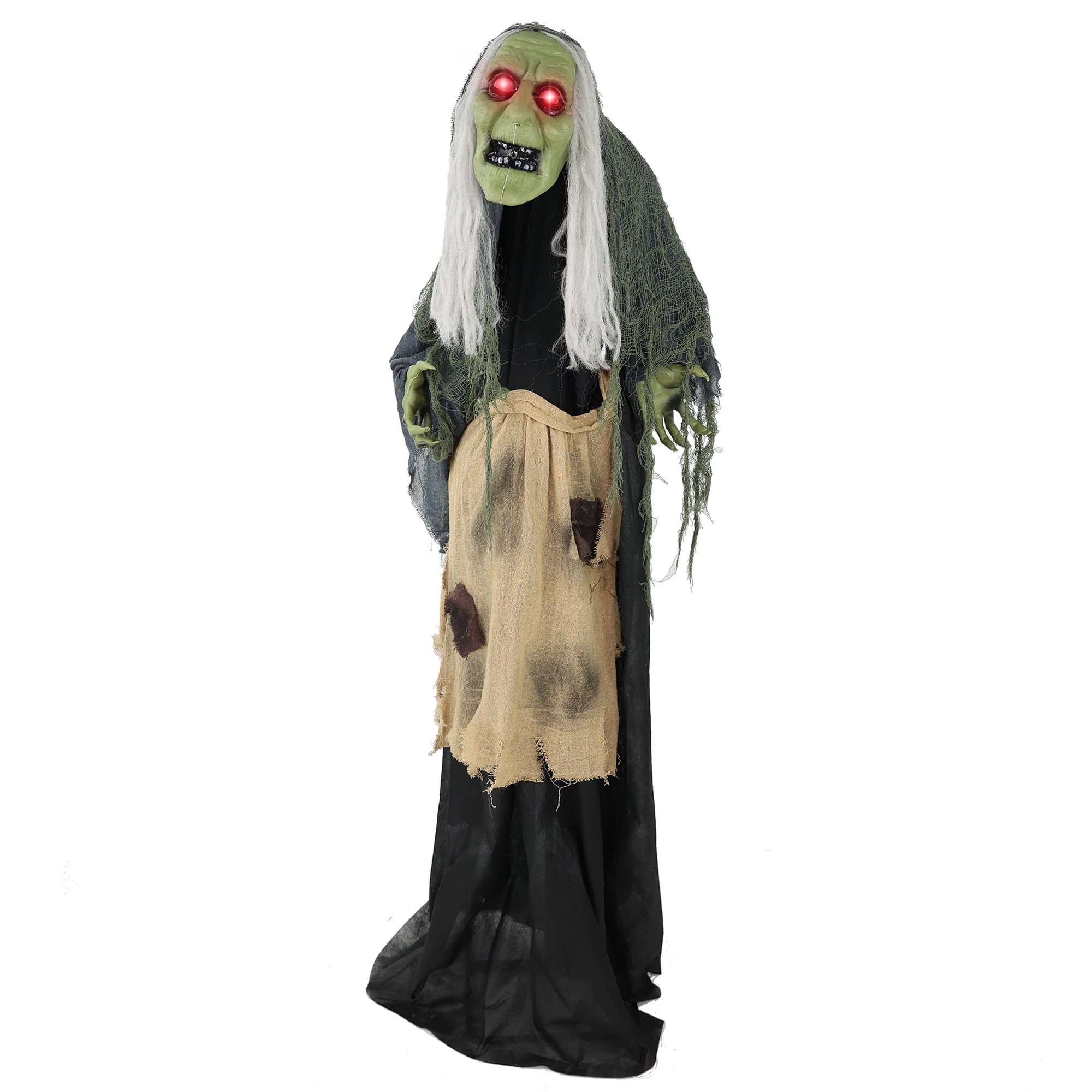Amazon.com: Haunted Hill Farm Lifesize Animatronic Scary Talking