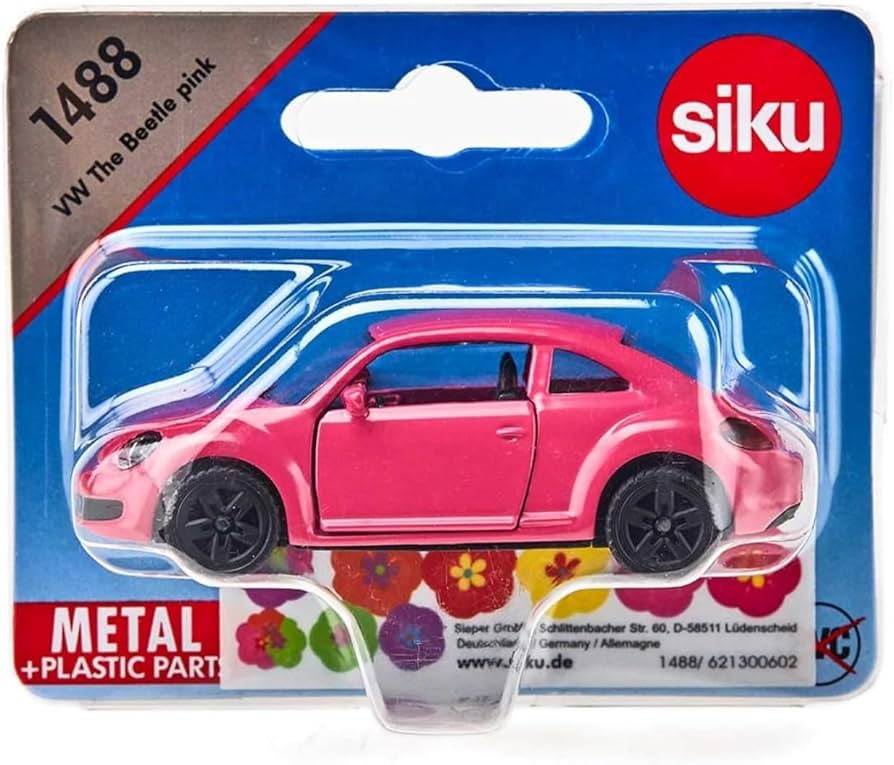 Amazon | ジク (SIKU) VW ザ・ビートル ピンク 3歳頃から SK1488