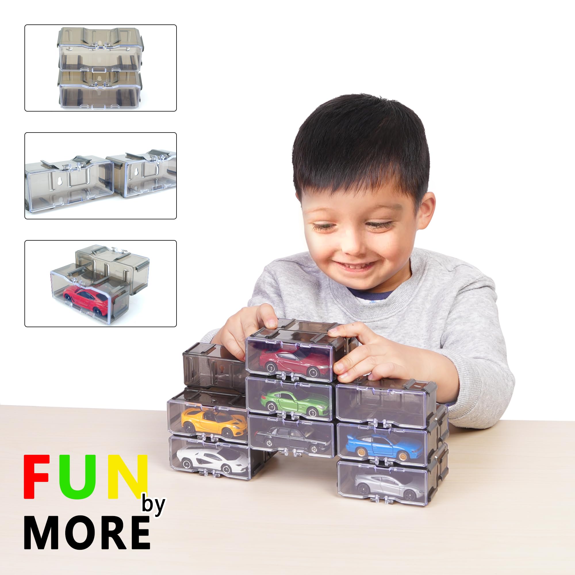 Amazon｜おもちゃオーガナイザー 収納ケース ホットウィールカー