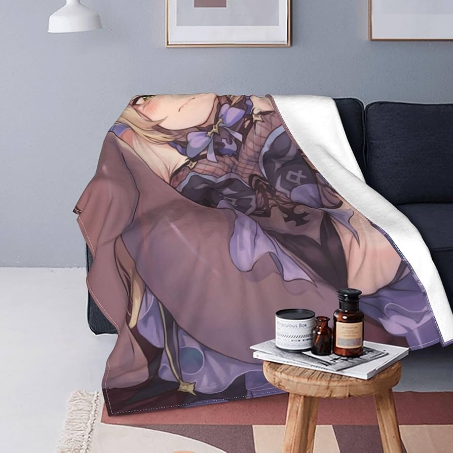 Amazon.co.jp: ブランケット 毛布 かわいい アニメ柄 原神 イラスト