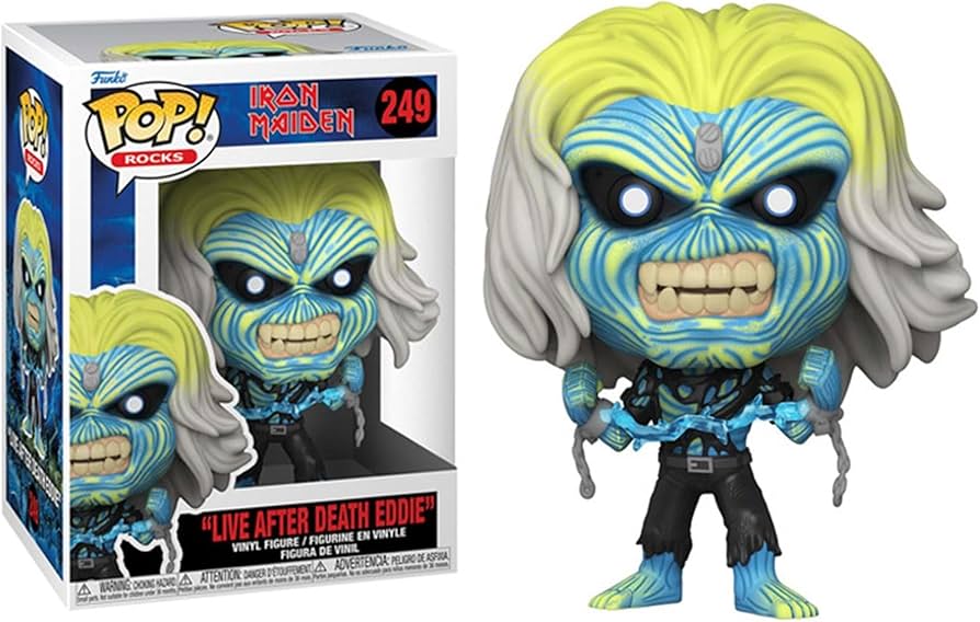 Amazon.com: Funko POP Rocks: Iron Maiden - Eddie - Live After