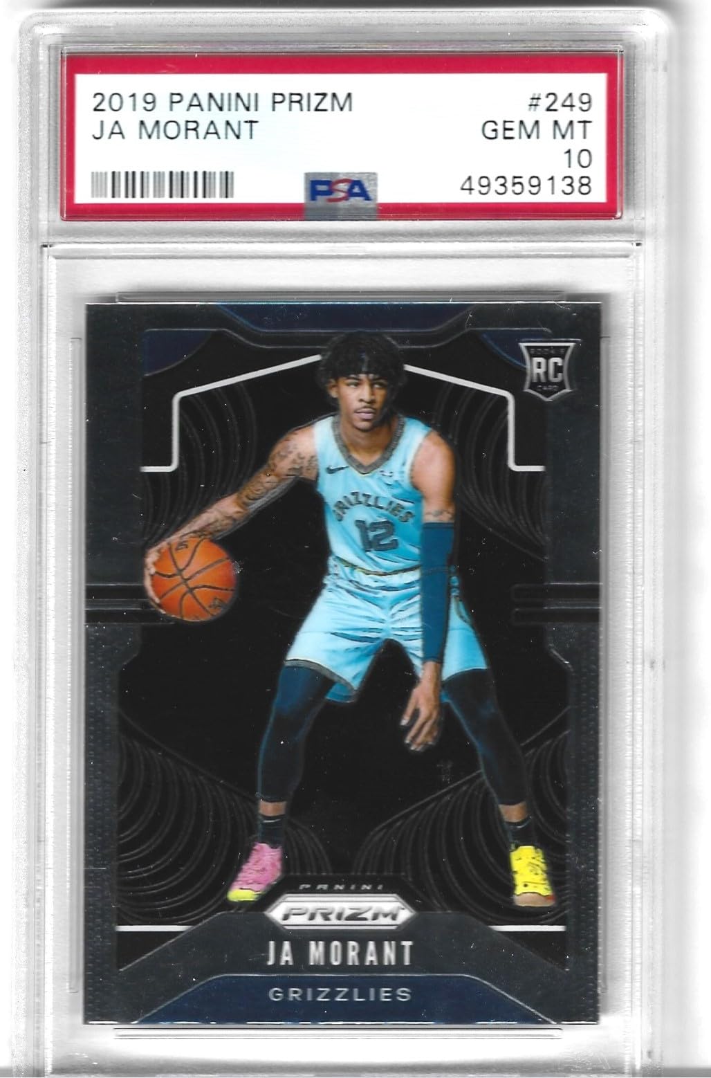 Amazon.com: Graded Psa 10 Ja Morant Basketball Rookie Card Panini