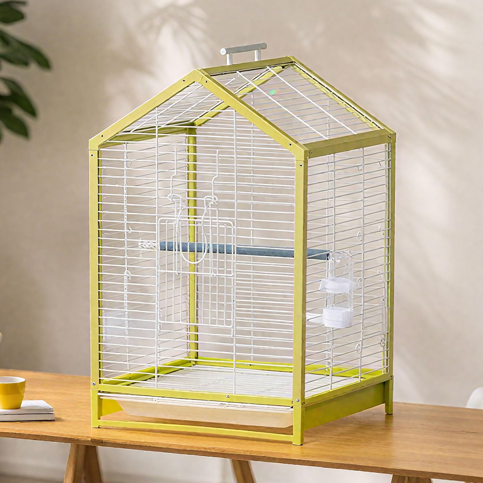 Amazon.co.jp: MLVFHN 鳥かご 小屋 ワイヤー間隔：1cm 鳥籠 とりかご