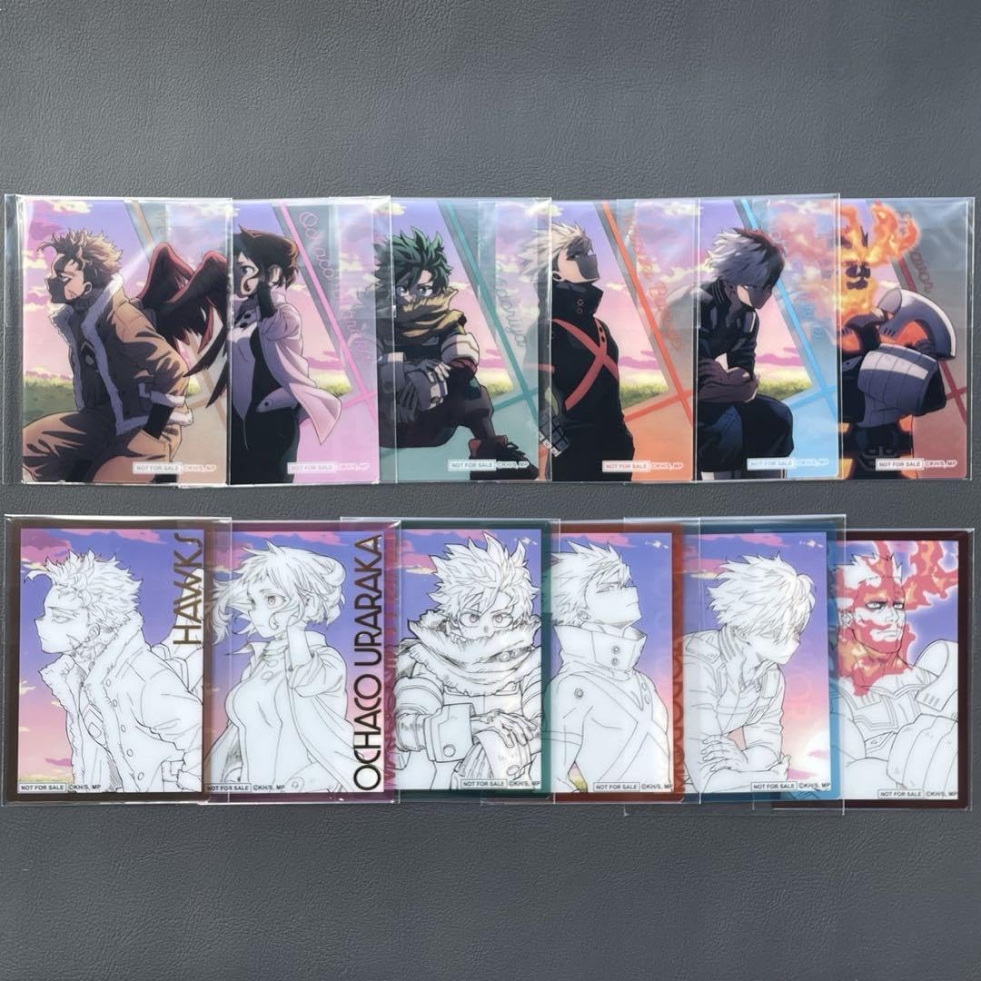 Amazon.co.jp: ヒロアカ ヒーロープラザ 特典 クリアカード コンプ 全