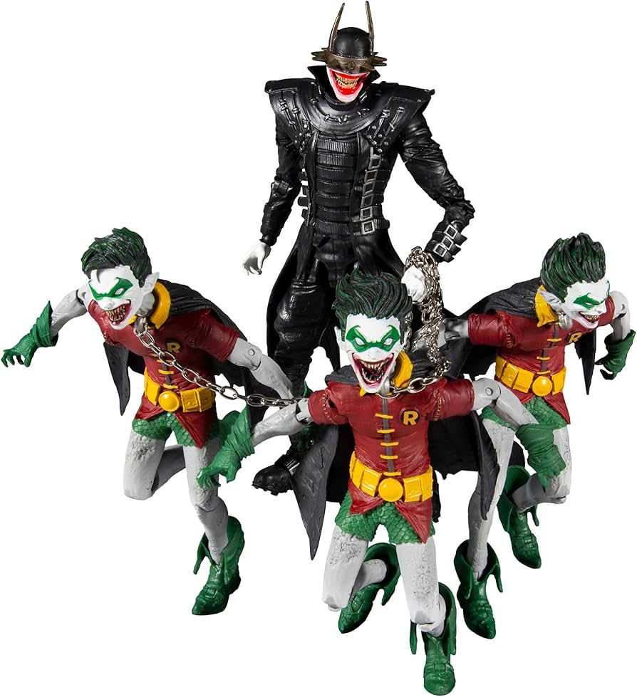Amazon.com: DC Collector Multipack - Batman WHO Laughs W/Robins of