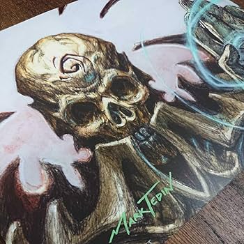 Amazon.co.jp: MTG《ネクロポーテンス/Necropotence》Mark Tedin