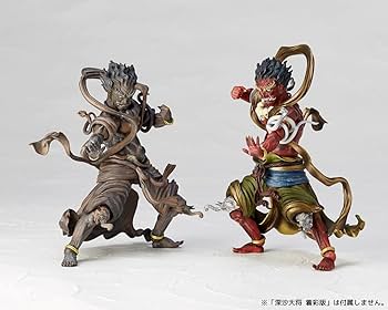 Amazon.co.jp: タケヤ式自在置物 深沙大将 木彫版 全高約142mm PVC&ABS