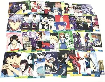 Amazon | カルビー エヴァンゲリオンチップス カード 38枚+ おまけ5枚