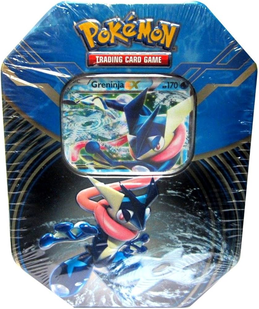 Pokemon XY 2014 Kalos Power Tin Greninja-EX : Amazon.sg: Video Games