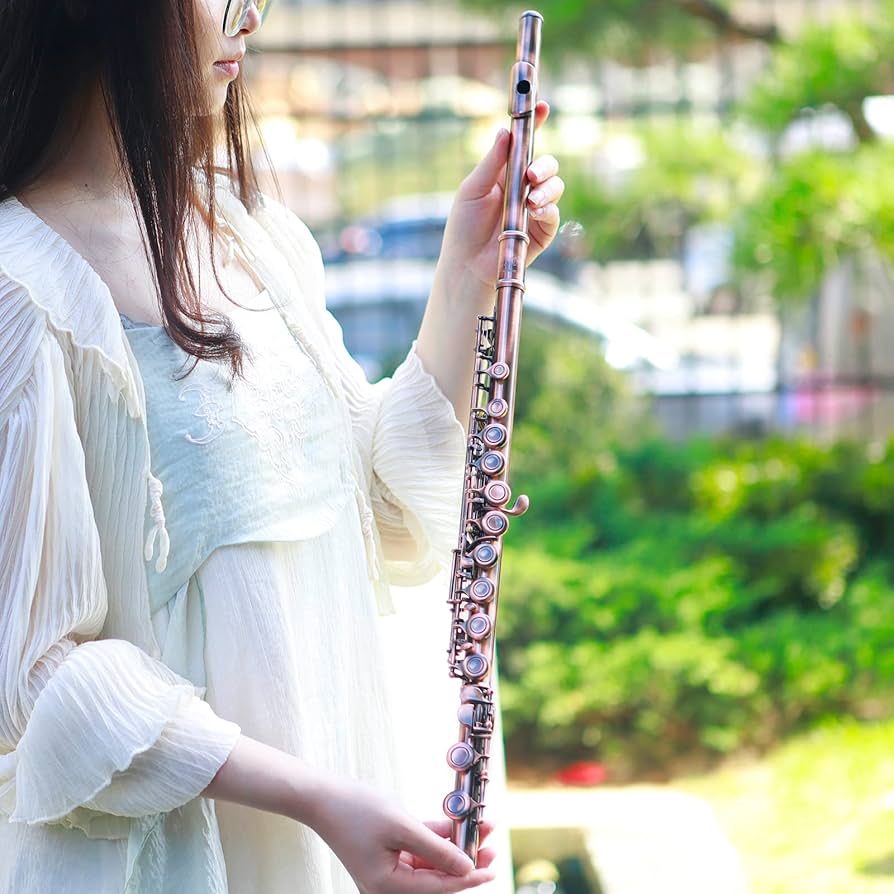 Amazon.co.jp: フルート, SLADE C-key 16穴フルートセット クローズド