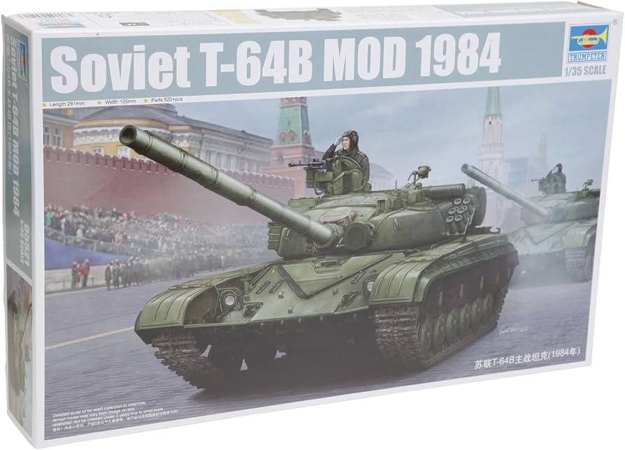 Amazon | トランペッター 1/35 ソビエト軍 T-64B 主力戦車 Mod.1984