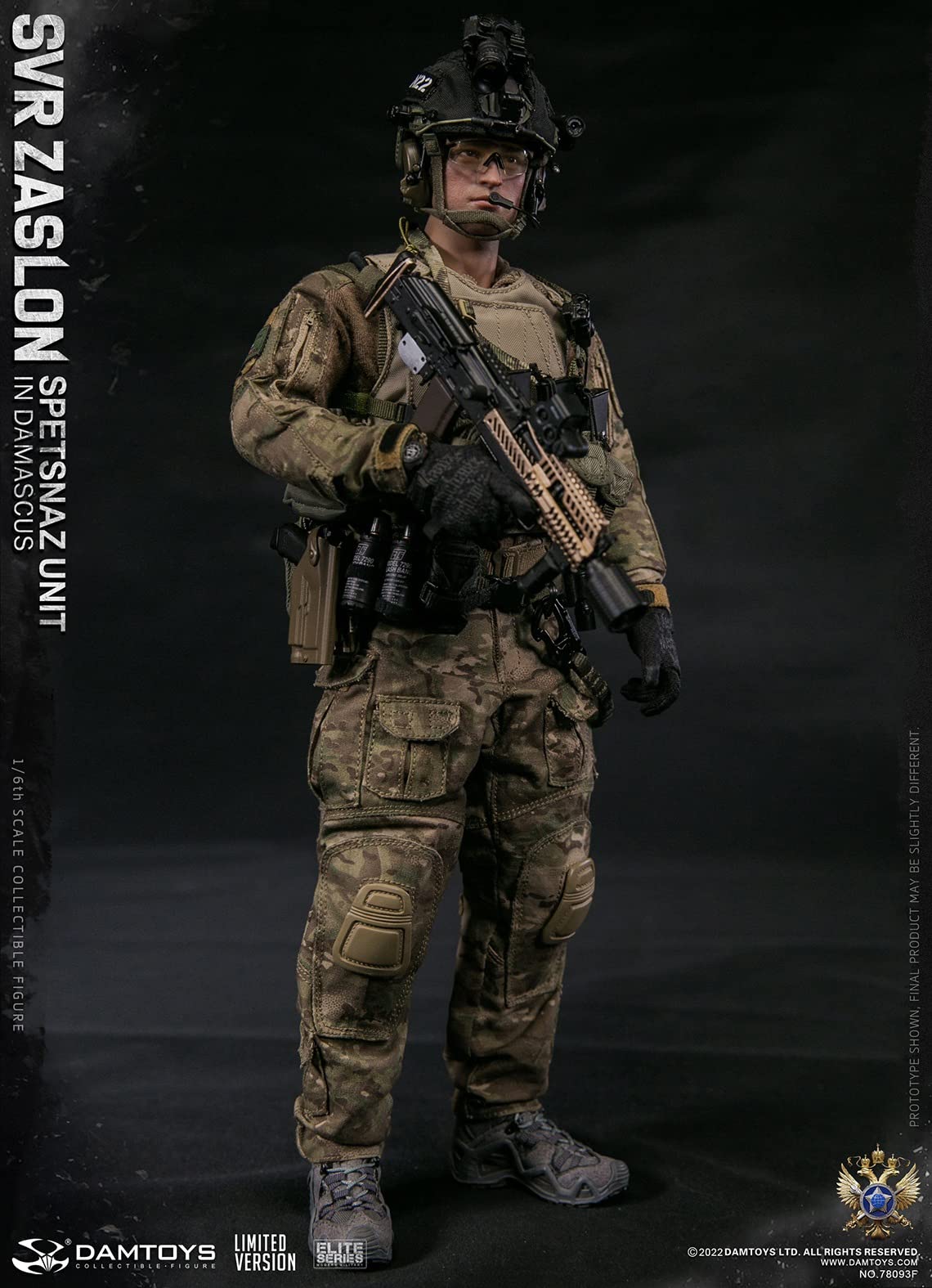 Amazon | [AC] DAMTOYS 78093F 1/6 ミリタリー 特殊部隊 兵士 軍人