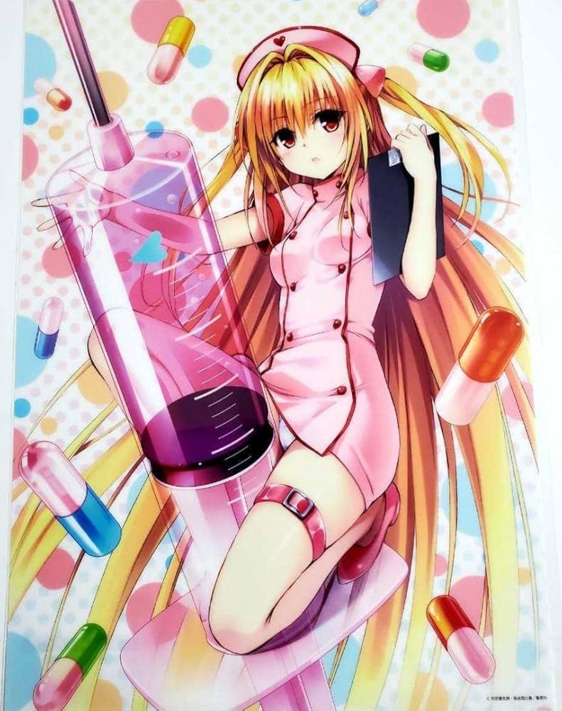 Amazon.co.jp: 限定ToLOVEる とらぶる A3 クリアポスター 金色の闇