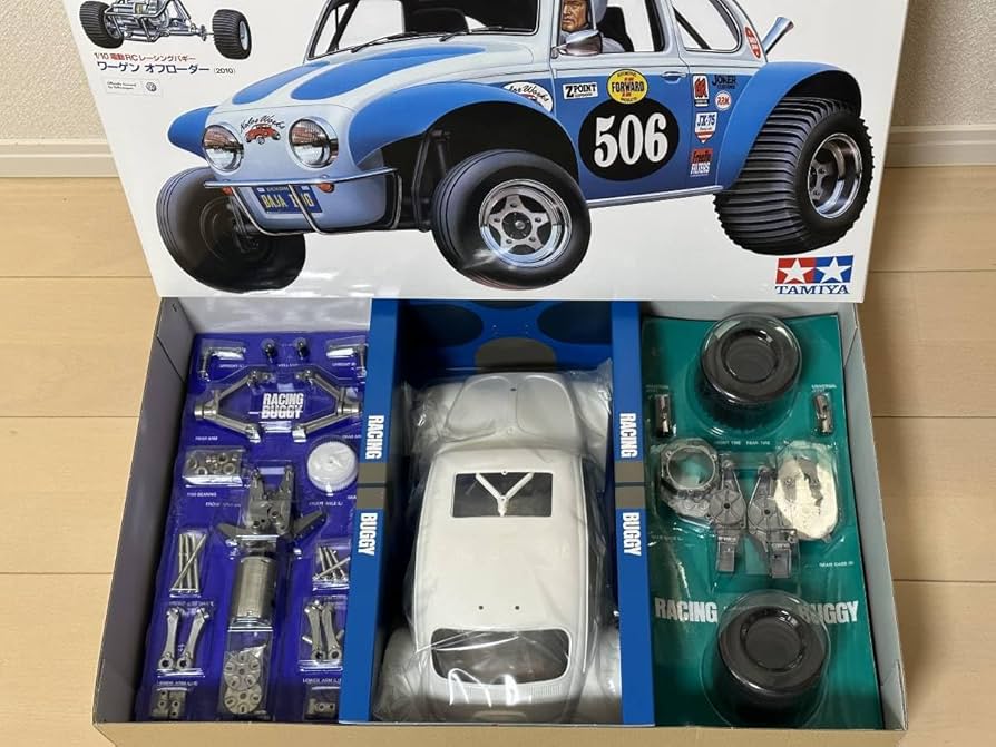 Amazon | バッテリー、充電器付復刻版 タミヤ 1/10 RC ワーゲンオフ