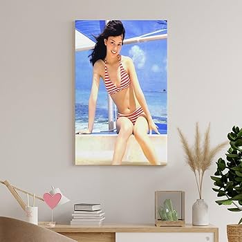 Amazon.co.jp: 岡田奈々 女優 歌手若い頃 レトロ 水着1 ポスター 壁