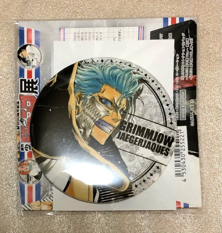 Amazon.co.jp: BLEACH 原作缶バッジ グリムジョー : おもちゃ
