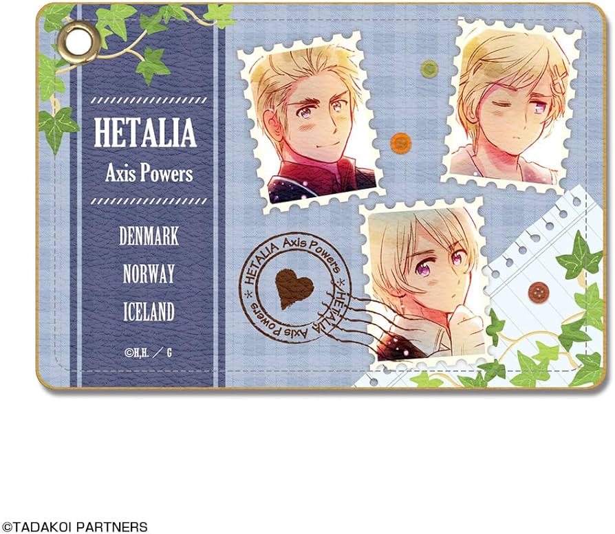 Amazon.co.jp: ヘタリア Axis Powers レザーパスケース デザイン16