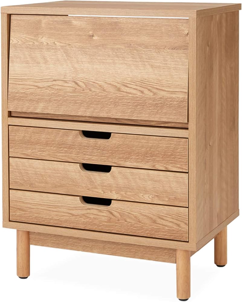 Amazon.co.jp: LOWYA ロウヤ サイドボード キャビネット ナチュラル