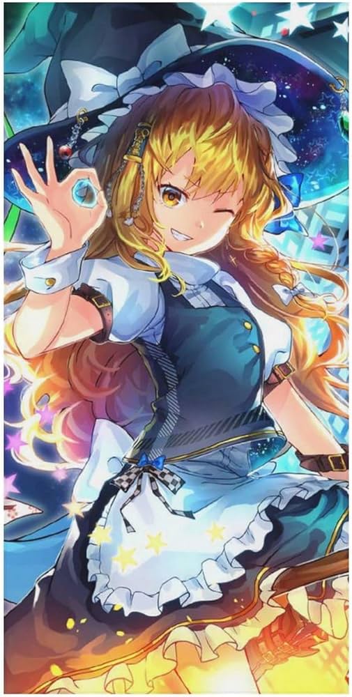 Amazon｜バスタオル 東方シリーズ 博麗霊夢 霧雨魔理沙 かわいい 大判