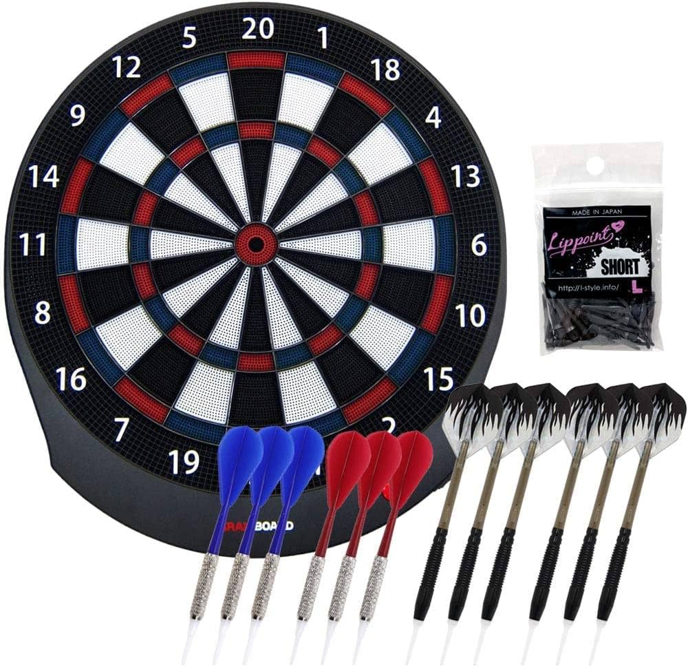 Amazon.co.jp: GRAN BOARD dash ブルー/レッド ダーツ付き : ホビー