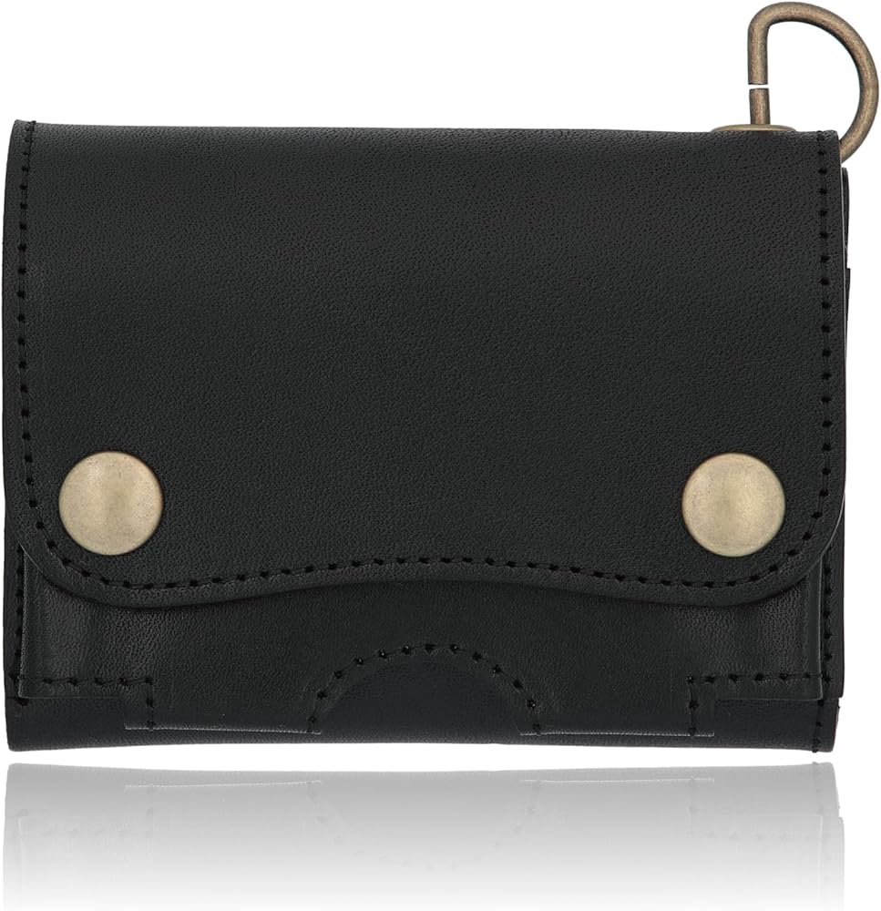 Amazon | トラッカーウォレット ショート 本革 三つ折り財布 栃木