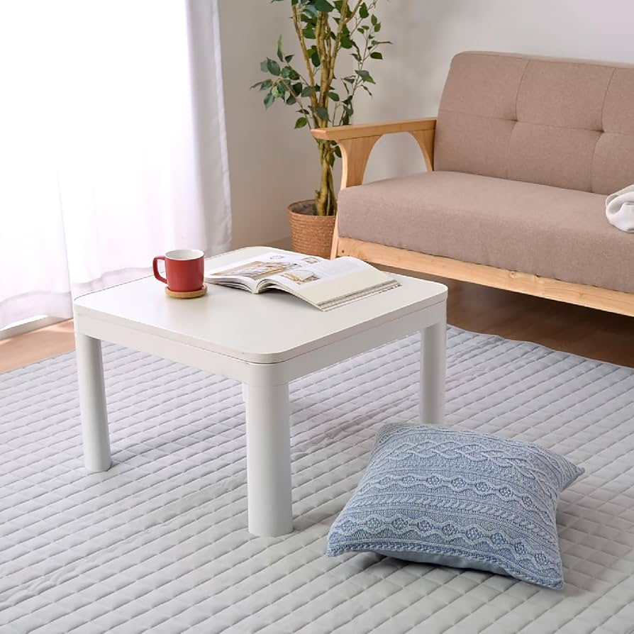 Amazon.co.jp : 新生活 1人暮らし こたつ 正方形 こたつテーブル