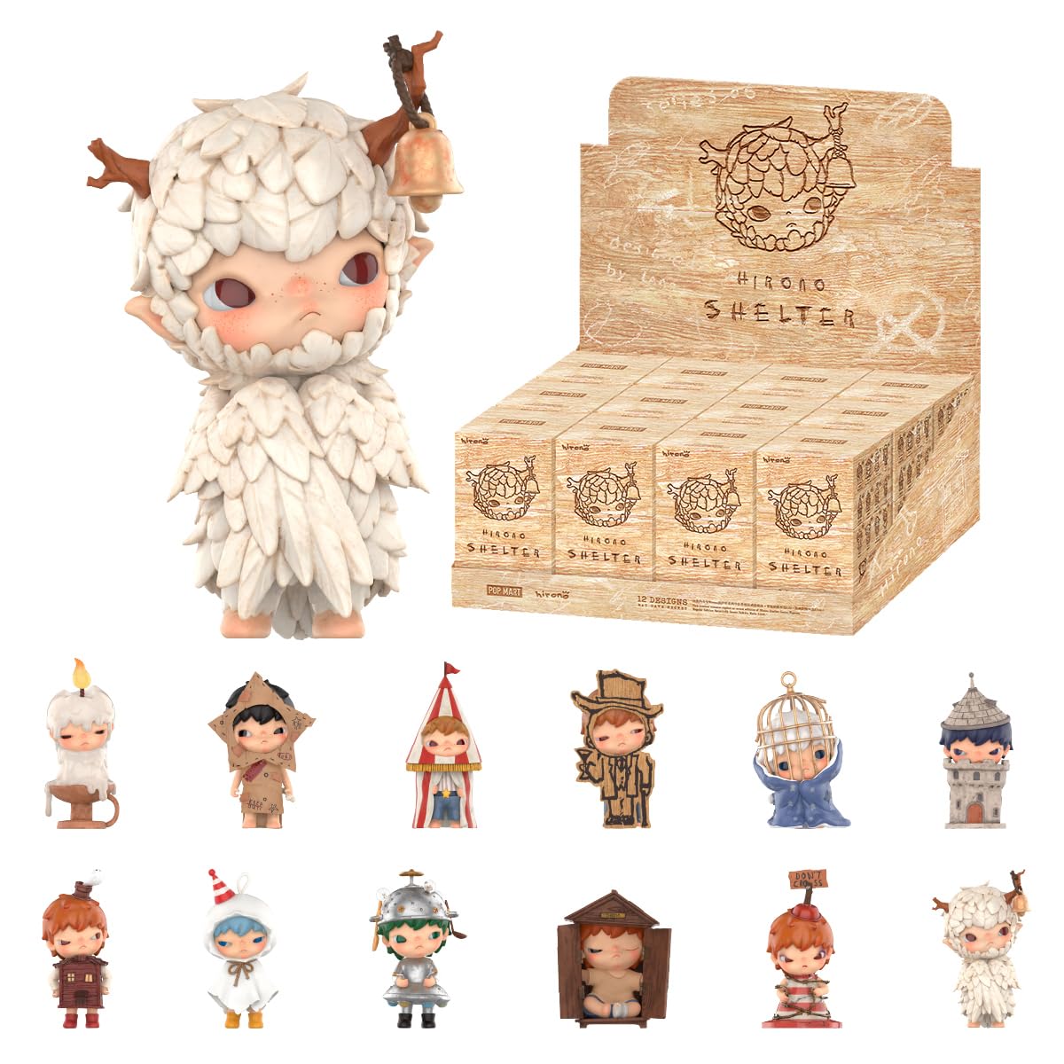 Amazon.co.jp: POP MART HIRONO Shelter シリーズ 【アソートボックス