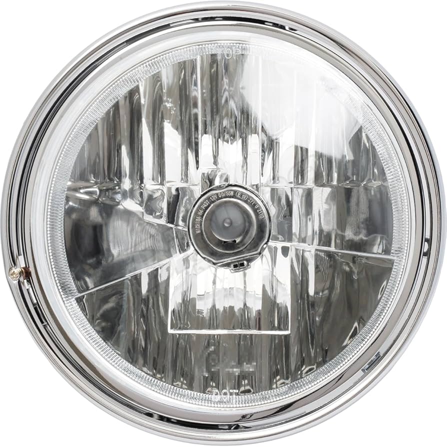 Amazon | BigOne バイク ヘッドライト 8インチ マルチリフレクター H4