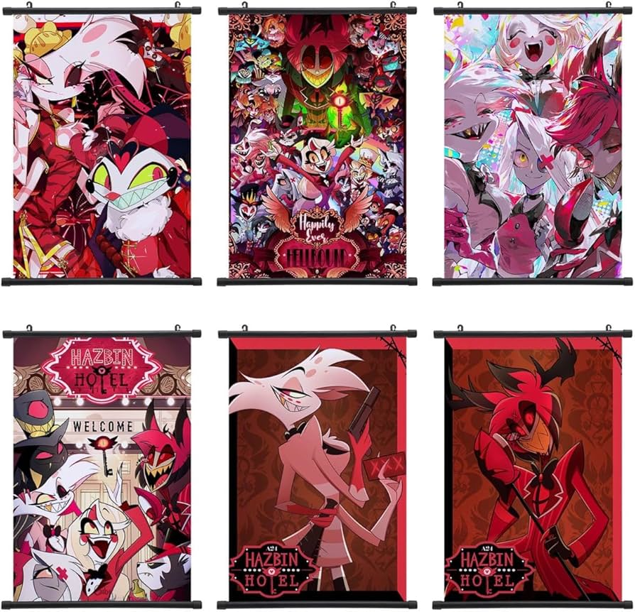 Amazon.co.jp: ハズビンホテル タペストリー ポスター アラスター