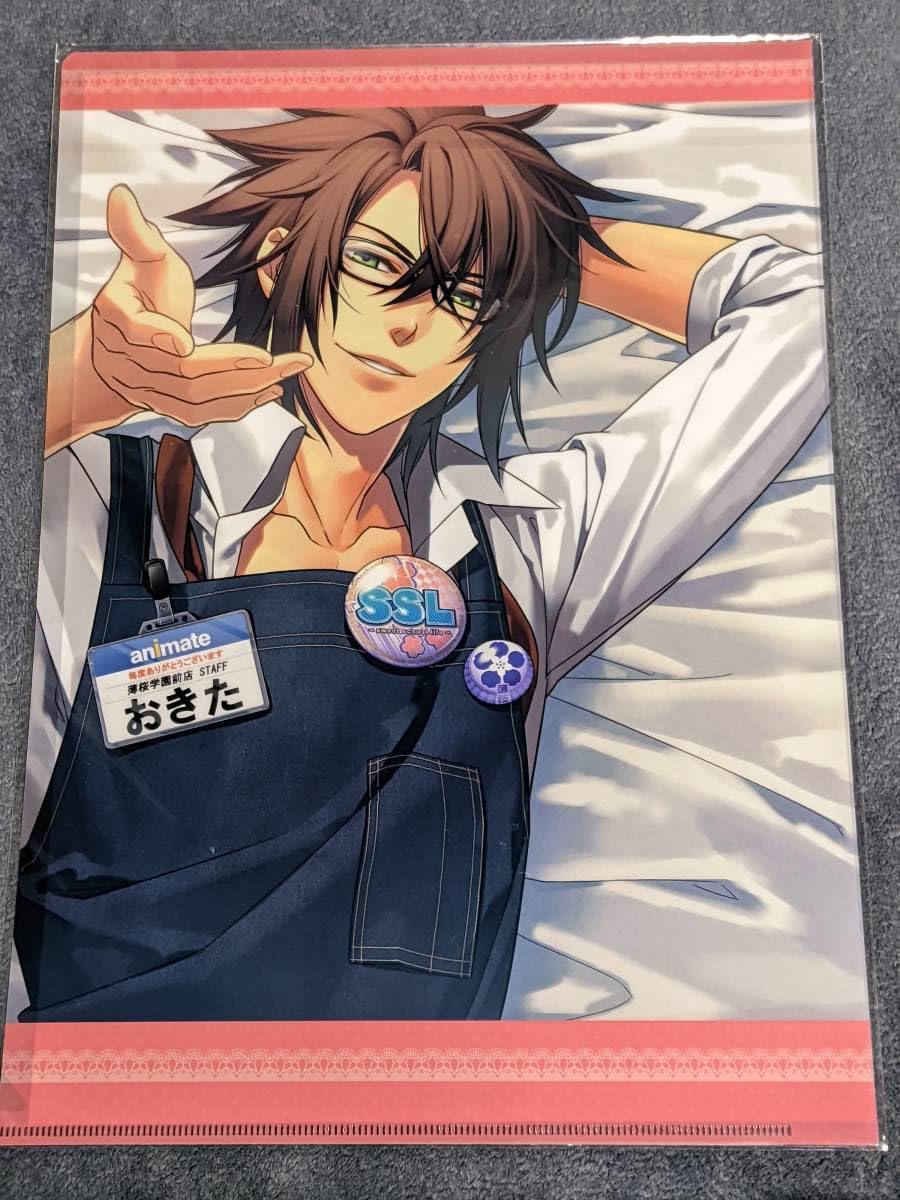 Amazon.co.jp: クリアファイル 薄桜鬼SSL sweet school life 沖田総司