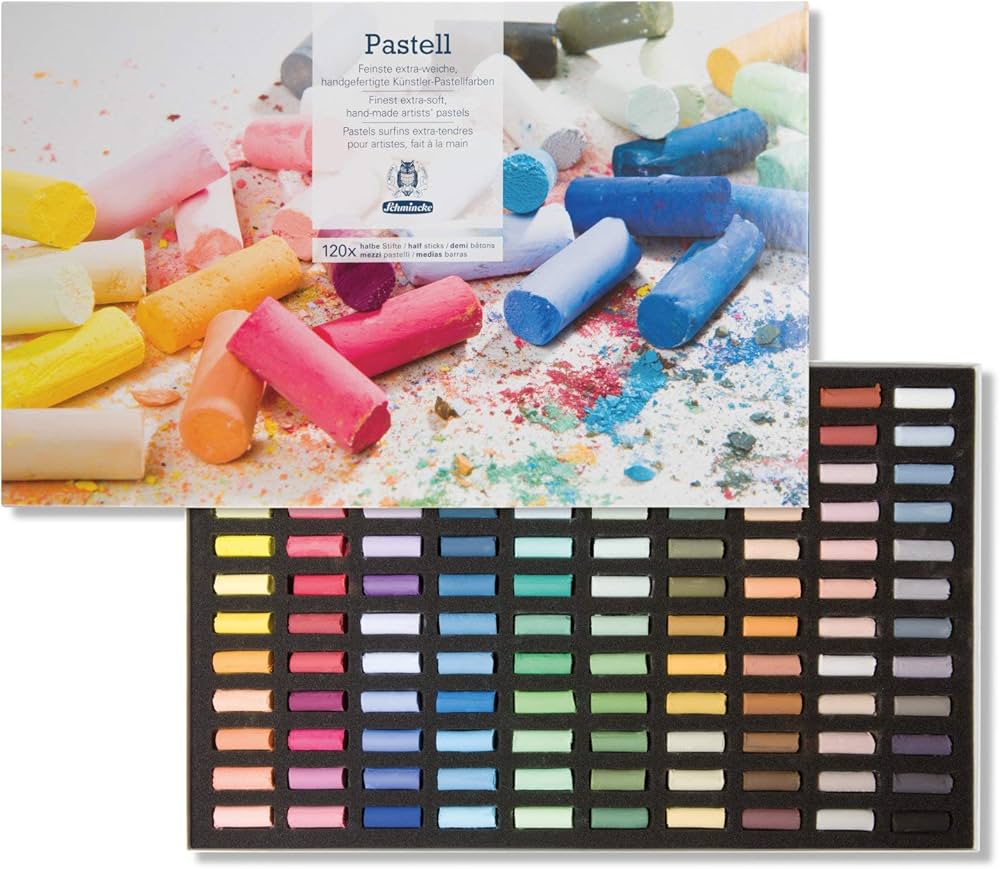 Amazon.co.jp: Schmincke シュミンケ ソフトパステル ハーフ (120色