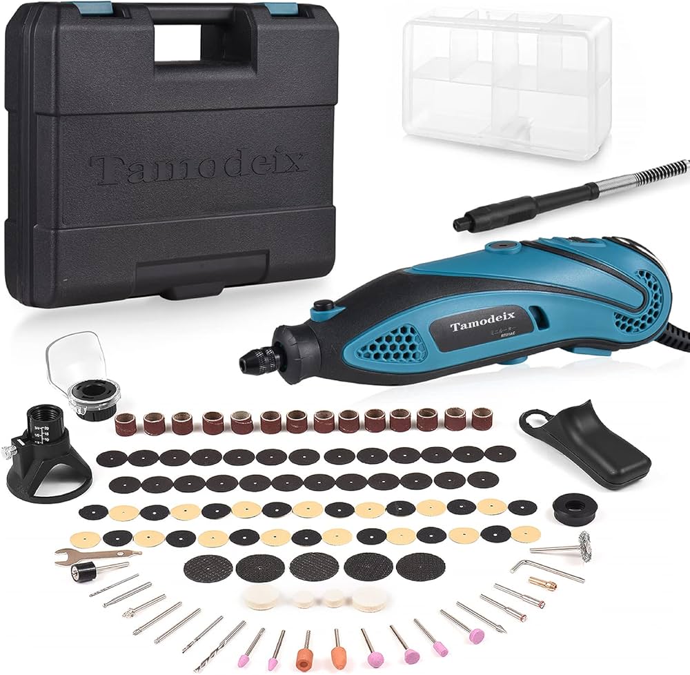 Amazon | Tamodeix ミニルーター 三つ爪チャック リューター 無段階