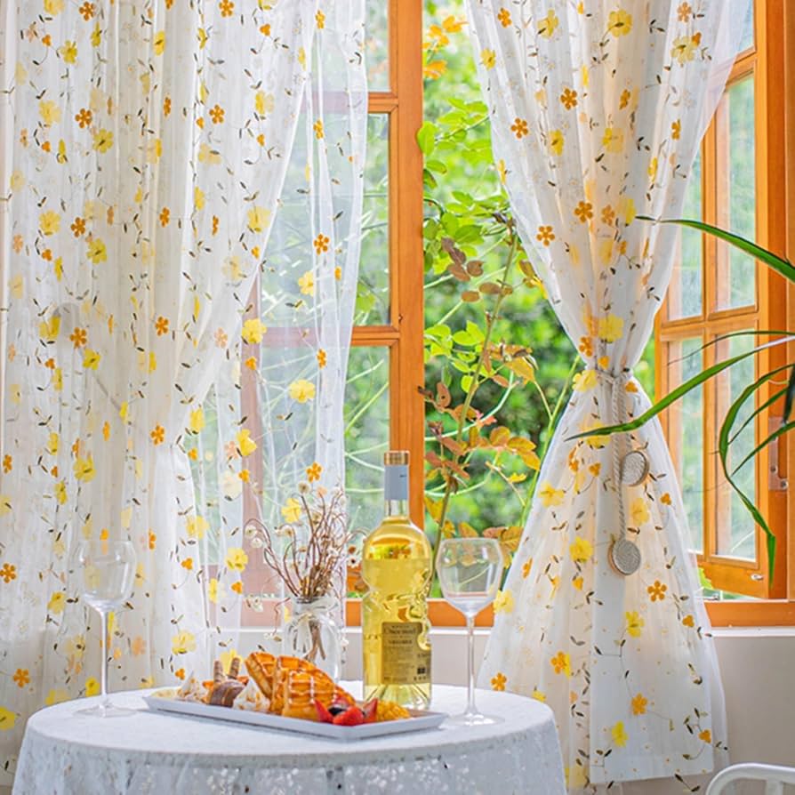 Amazon｜レースカーテン 透けない 二重カーテン 遮像 遮熱 つっぱり式