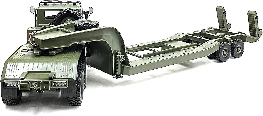 Amazon.co.jp: WPL 2.4GHz 1/16 RTR B36-3 6WD ミリタリートレーラー