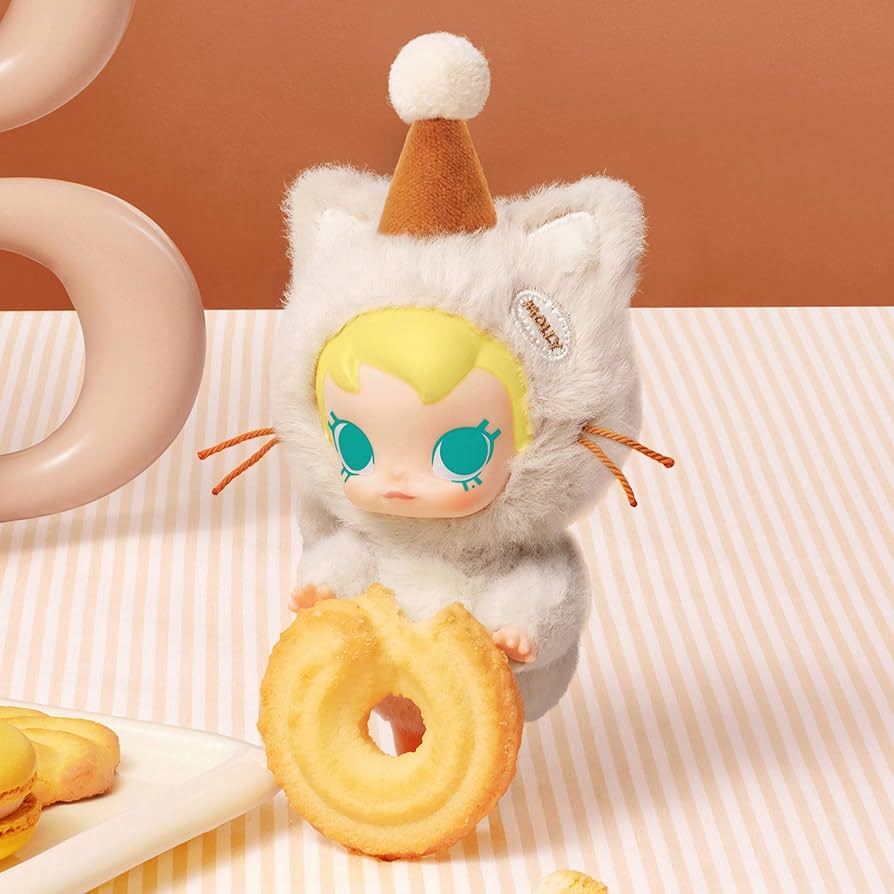 Amazon.com: POP MART Baby Molly Pocket Friends Series-Vinyl Plush