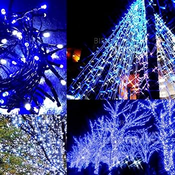 Amazon.co.jp: 【6ヶ月保証】【青&白】高輝度/防水仕様/連結可能