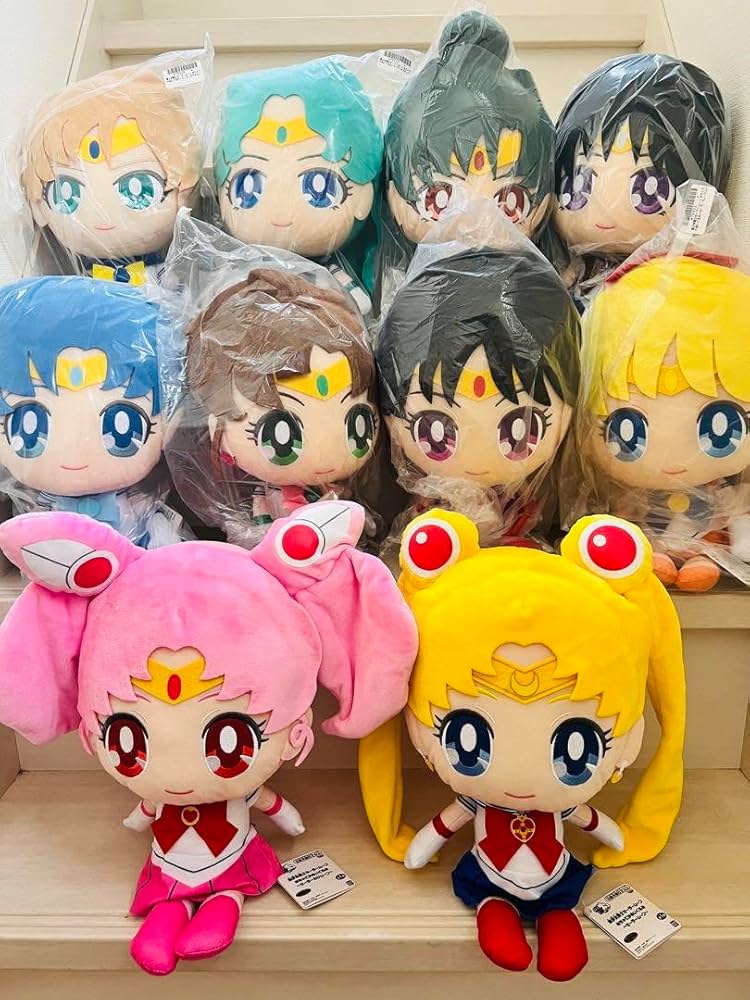 Amazon.co.jp: 美少女戦士セーラームーン めちゃでかぬいぐるみ 10体