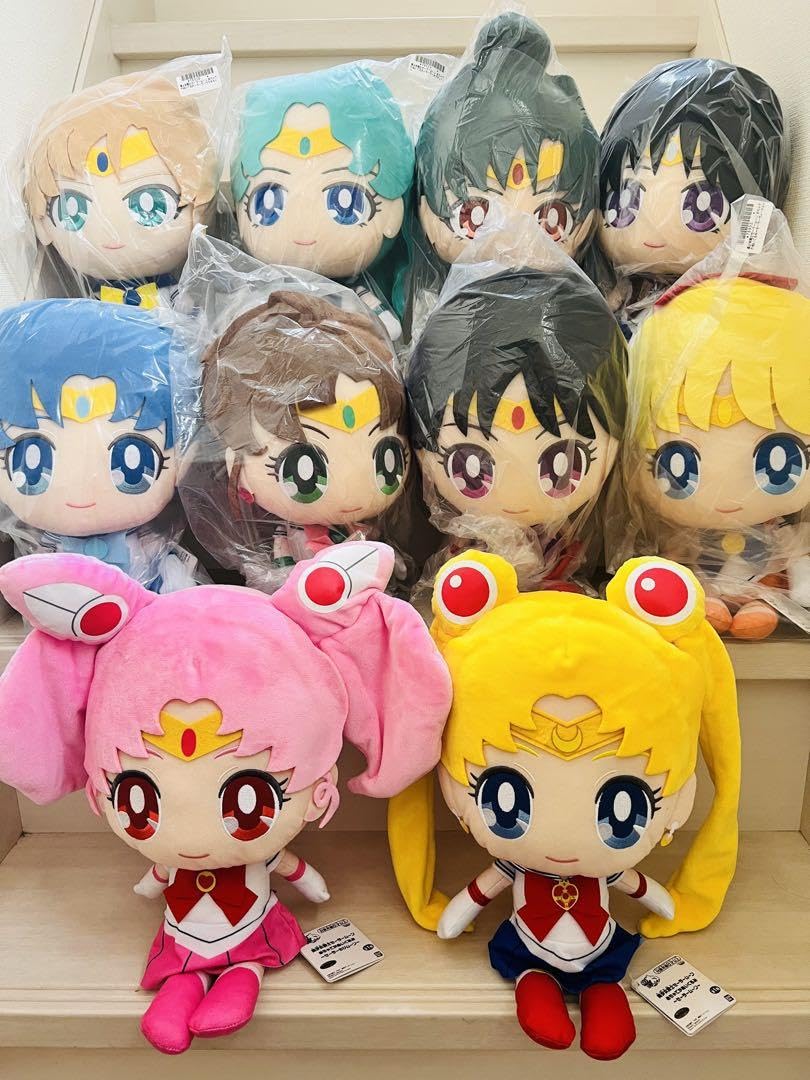 Amazon.co.jp: 美少女戦士セーラームーン めちゃでかぬいぐるみ 10体