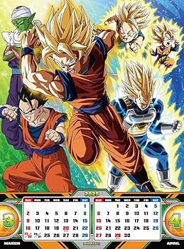 Amazon.co.jp: 東映アニメーション 2025 ドラゴンボール A2カレンダー