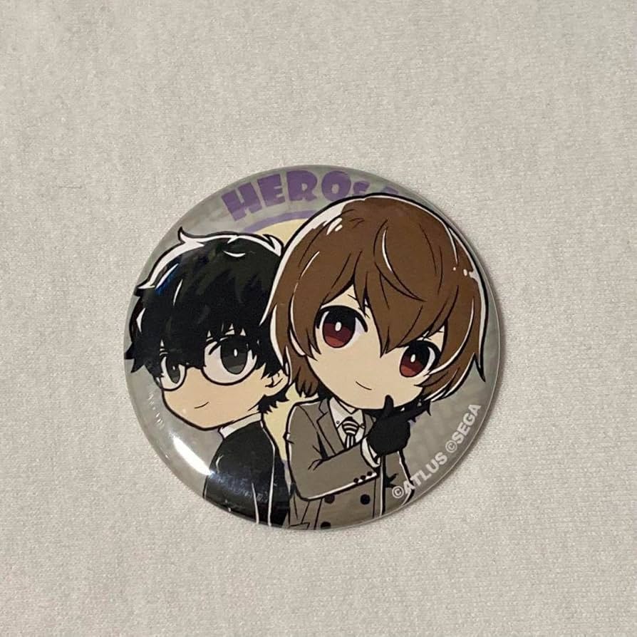 Amazon.co.jp: ペルソナ5 みんなで作る調査報告書 主人公 明智吾郎 缶