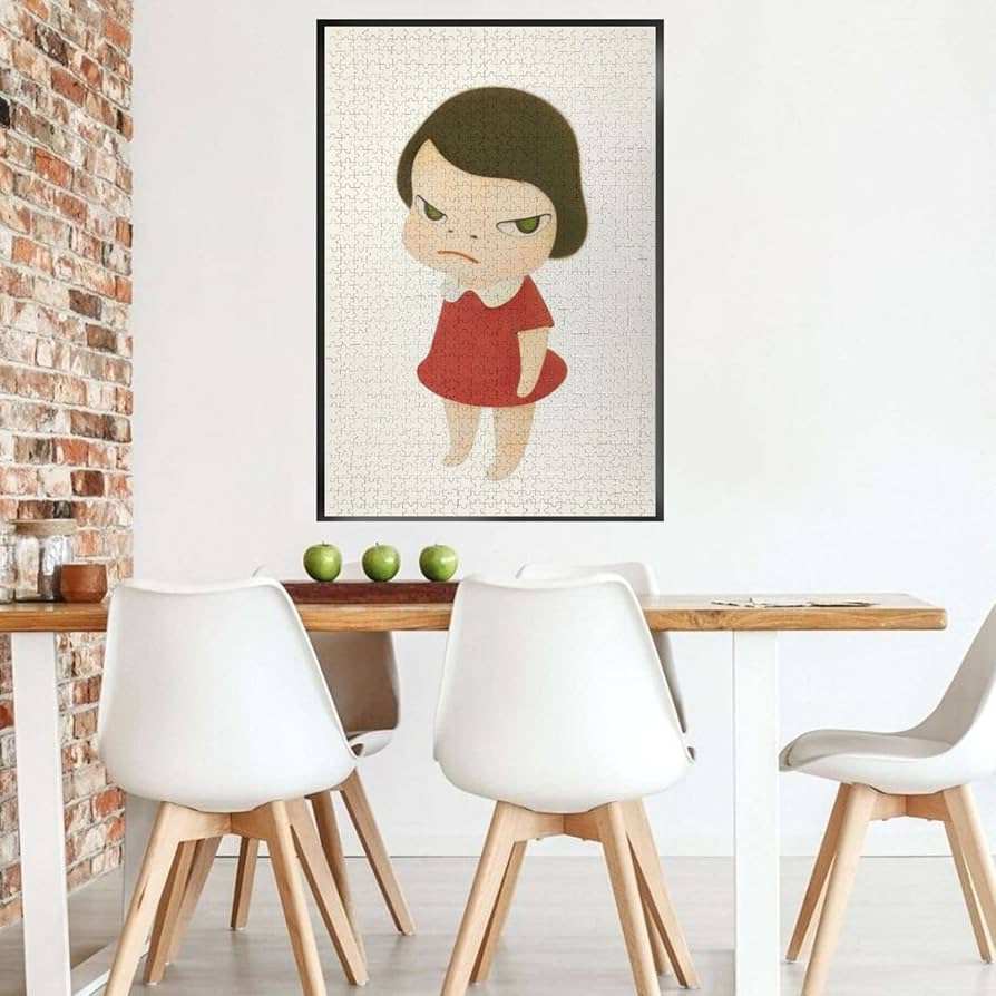 Amazon.co.jp: 奈良美智 ジグソーパズル 1000ピース パズル 子供の