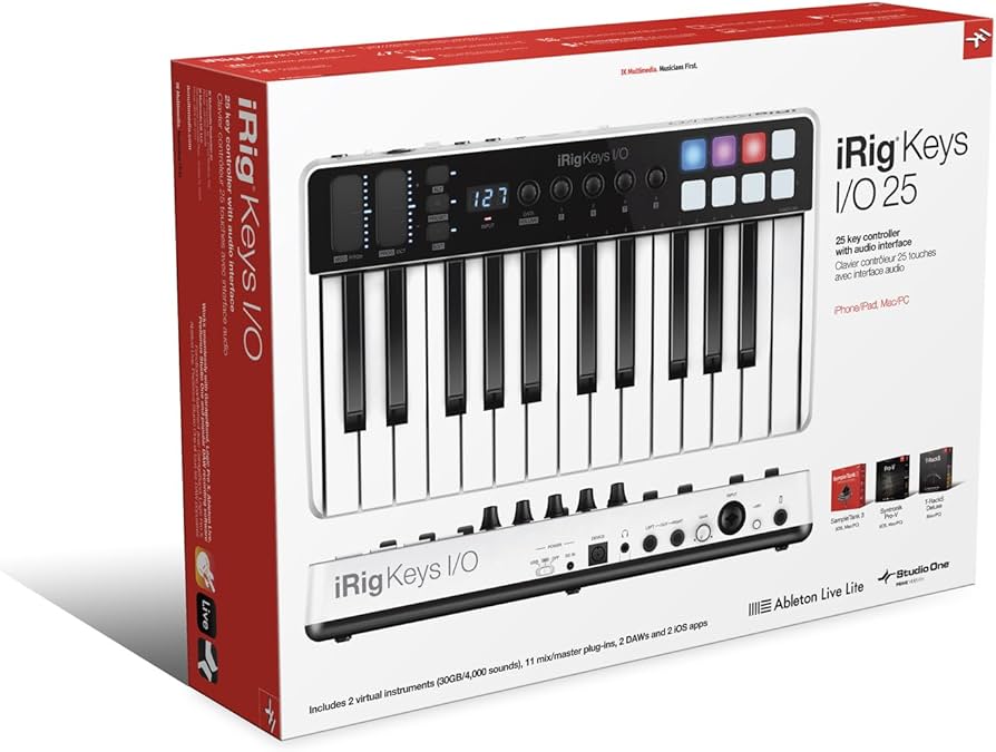 Amazon | IK Multimedia(アイケーマルチメディア) iRig Keys I/O 25