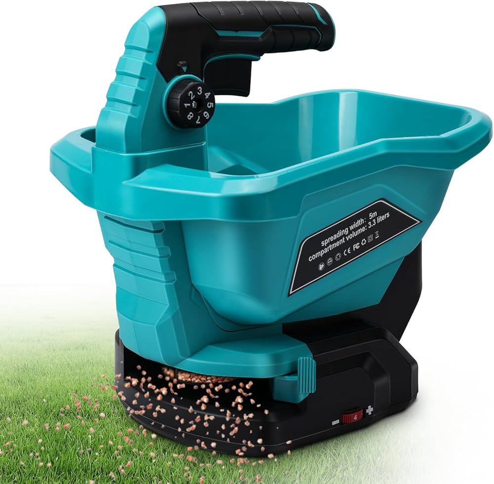 Amazon | bumxca 電動 散粒機 充電式 種まき機 【マキタ 互換品】 充電