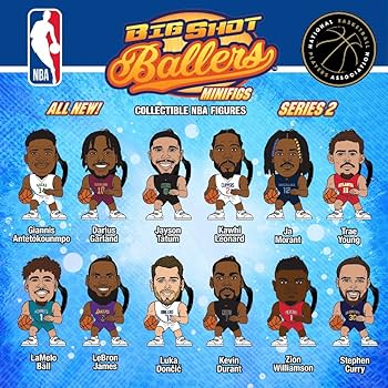 Amazon.com: TeenyMates Party Animal Big Shot Ballers 2022-23 NBA